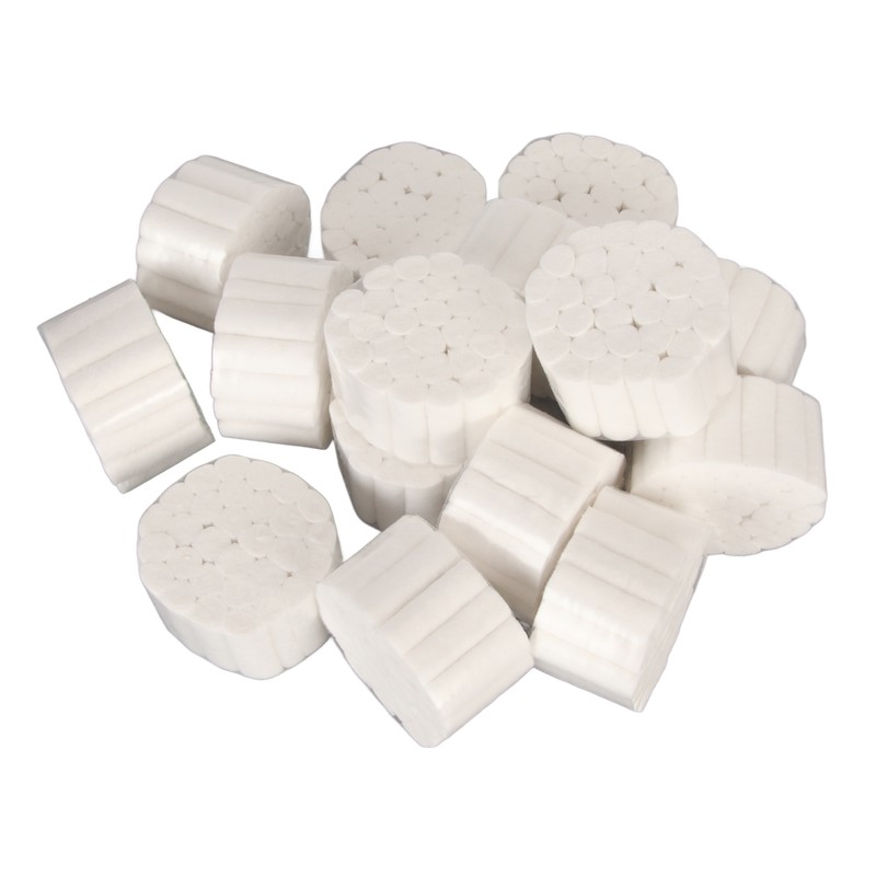 1000Pcs Dental Cotton Rolls High Absorbent Comfortable Nose Bleed Plugs