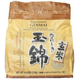 Tamanishiki Super Premium Brown Rice, 4.4-Pounds
