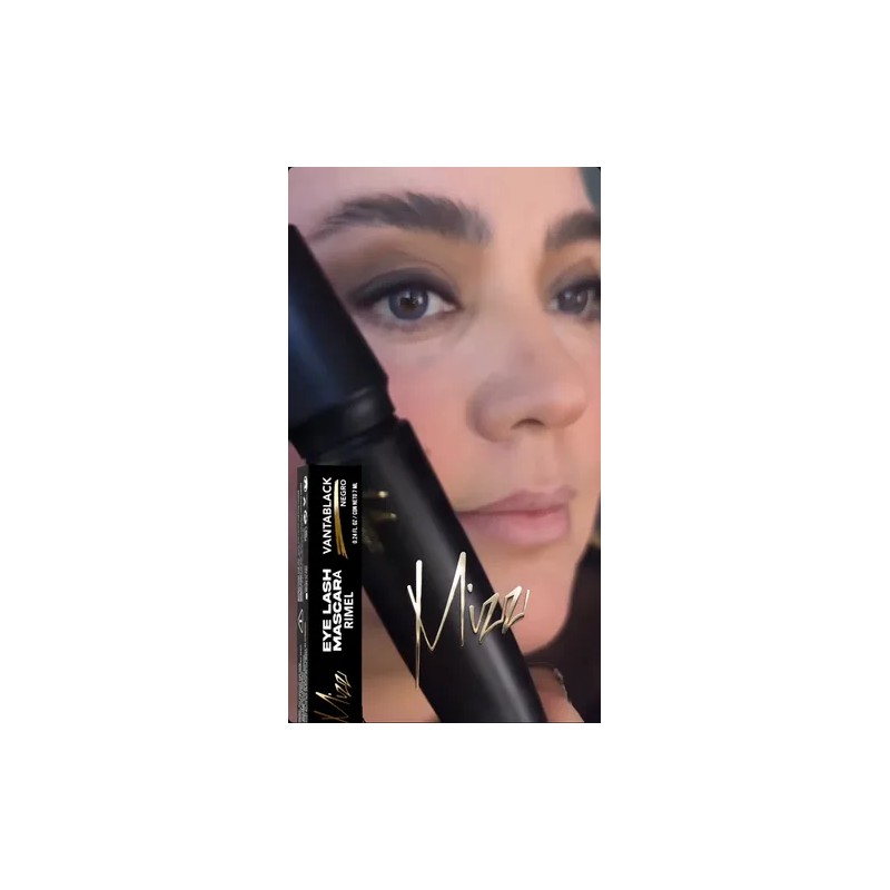 Mascara De Pestañas Vantablack Waterproof Mizz Pro Colors