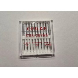 ORGAN Sewing Machine Needles Consew, Bernina , Juki 1738 16x257 Assorted Sizes