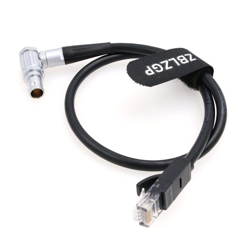 ZBLZGP Cable Ethernet de ángulo recto 1B de 10 pines