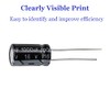 OCR 24Value 500pcs Electrolytic Capacitor Assortment Box Kit Range 0.1uFï¼1000uF
