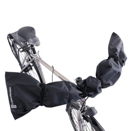 NC-17 Universal Handlebar Protection Ebike with Saddle Protection │E Bike Bicycle Handlebar Protection Cover │Transport Protection for Rear Carrier │Bicycle Carrier │Protective Cover E-Bike │Rain Protection and Robust