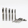 10PCS Belt Punch Set Carbon Steel High Hardness Round Hollow