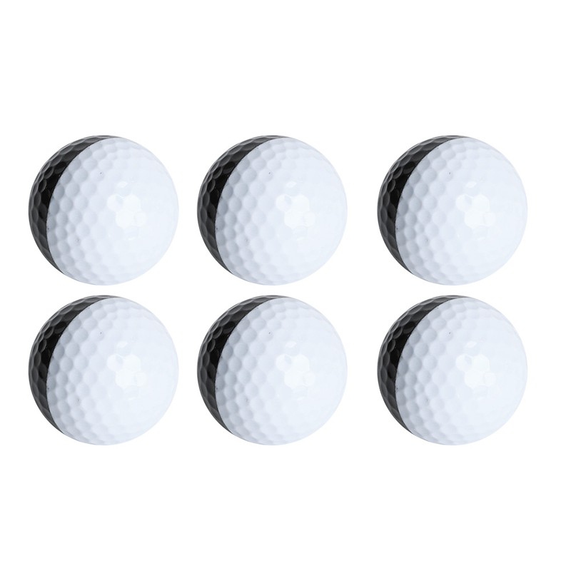 6PCS PU Black White Soft High Elastic Excellent Stable Fly