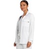 Healing Hands Scrub Jackets for Woman Zip-Front Utility Jacket with