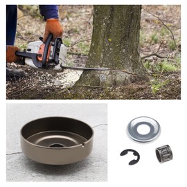 OTOTEC 3/8 6T Clutch Drum Sprocket Washer E-Clip Kit Compatible with STIHL Chainsaw 017 018 021 023 025 MS170 MS180 MS210 MS230 MS250