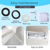 DIY Magnetic Window Insulation Kit 48"x44" Indoor Clear Film for