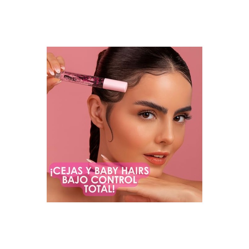 Pink Up Organic Brows Gel Transparente para Peinar la Ceja