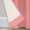 Eclipse Kendall Blackout - Panel de Cortina Termal, Rosado, 107