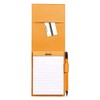 Rhodia 128214C Notepad N12 (with Faux Leather Protective Case, 9.5