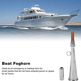 Fog Horn | Vintage Loud Air Horn Fog Horn,Boat Accessory, Safety Horn, Waterproof Marine Horn Whistle for Back up Marines Boats Yachts
