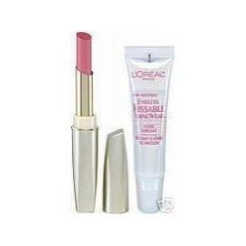 Loreal Endless Kissable Shinwear Lip Duo #230 Rose Afterglow Lip gloss