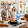 Olayks Protable Induction Cooktop, 1800w Hot Plate Electric Stove