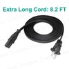 Figure D 8.2ft 2 Prong Power Cord for Vizio Soundbar