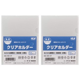 TAE Clear Holder A6, Pack of 10, Set of 2