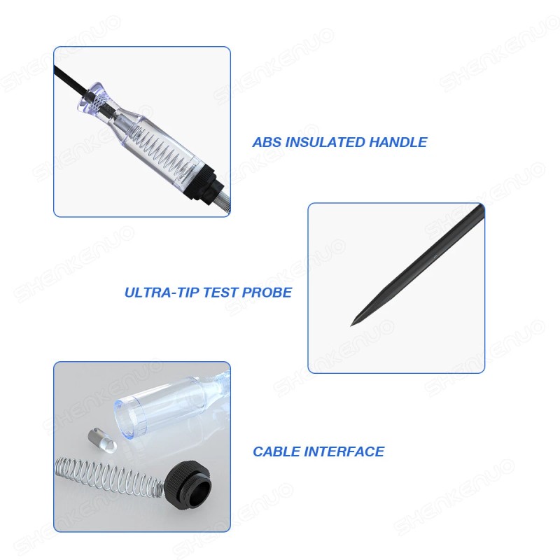SHENKENUO Test Light Car Circuit Tester Probe Voltage Continuity Tester