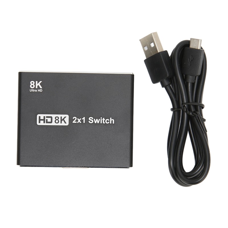 HD Multimedia Interface Switch High Speed 48Gbps 8K 60Hz 2