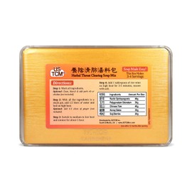 Herbal Throat Clearing Soup Mix Soup Base 養陰清肺湯料包 Soup Made Easy! 3-4 Servings 5.64oz