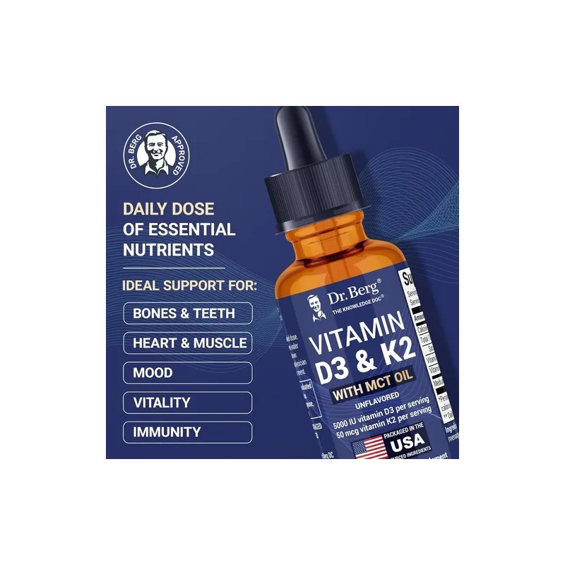 Vitamina Aceite Mct Liquido Berg Hecho Usa