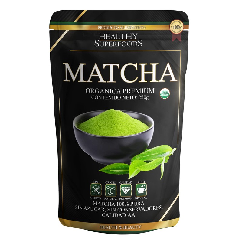 HEALTHY SUPERFOODS Matcha Orgánica 250g