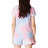 Tebbis Girls Sleepover Matching Pajamas Summer Tie Dye Glitter PJS