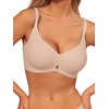 Xcutting Women Everyday Wireless Bra for Women No Underwire–Smoothing, Wirefree,