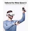SUPERUS Head Strap & Controller Grips Cover for Meta Quest