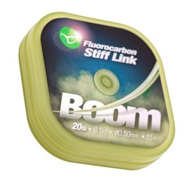 Korda Boom 0.50 mm - 15 m Fluorocarbon Line, Leader for Carp Fishing