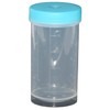 10 Screw Socket 100ml Laboratory New Round Box Blue +