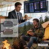Neceser de Viaje con Manija, Bolsa de Aseo Impermeable Gran