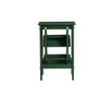 Boraam Niko Folding Step Stool-Equestrian Green, 24-Inch