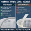 4 Pack 8" Pool Skimmer Basket Built-in Weight Stainless Handle
