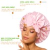 MAG Silk Bonnet with Soft Elastic Band, Breathable Satin Hair