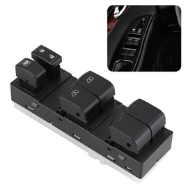ikasus Driver Side Power Master Window Switch 25401-1CA6A Main Power Window Master Switch for Infiniti FX35 FX37 FX50 QX70 2009 2010 2011 2012 2013 2014 2015 2016 2017