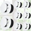 Baquler 8 Pcs 4 Inch Air Vent Covers, ABS Adjustable