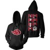 Ripple Junction Naruto - Shippuden Adult Akatsuki Frames Pullover Fleece