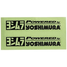 Yoshimura 904-213-2100 Yoshimura Sticker (3.9 inches (100 mm), Black)
