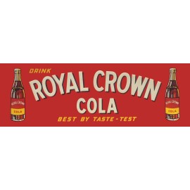 1951 Royal Crown Cola High Quality Metal Magnet 2 x 6 inches 9425