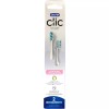 Oral-B Clic SENSITIVE Clean Replacement Toothbrush 2-Count Brush Heads White