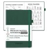 SIMSIMY Dotted Journal Notebook with Premade Bullet Templates, Pre-made Dot