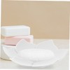 LABRIMP 2pcs Flower Soap Holder Self-draining Flower Shaped Soap Dish