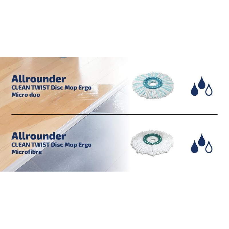 Leifheit Replacement Head Clean Twist Disc Mop