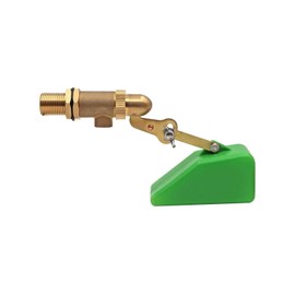 SLWHYZL 1/2 Inch Brass Float Valve Heavy Duty Water Tank Valve for Livestock, Automatic Water Level Control for Stock Tanks Ponds