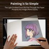 A5 Light Box Drawing Pad, Tracing Table with Brightness Adjustable