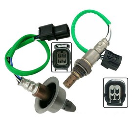 Amrxuts 234-9091 234-4462 2 sensor de oxígeno O2 ascendente y descendente para Honda 2008-2012 Accord para Acura 2009-2014 TSX 2.4L L4 36531-R40-A01 36532-R40-A011