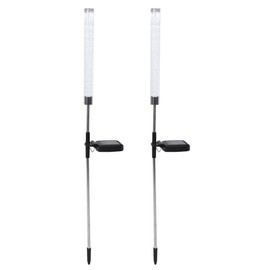 2Pcs Outdoor Solar Power Light Bubble Colorful LED Light for Garden Backyard Pathway Decoration