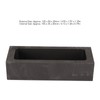 Ingot Mold Graphite Casting Bar Mould 105x35x20MM Internal 125x50x30MM External