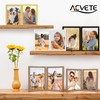 AEVETE 8x10 Picture Frames Double Hinged Wood Folding Photo Frames