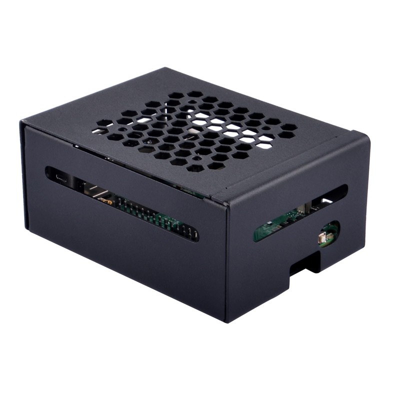 GeeekPi Metal Case for Raspberry Pi 5, PCIe M.2 NVMe